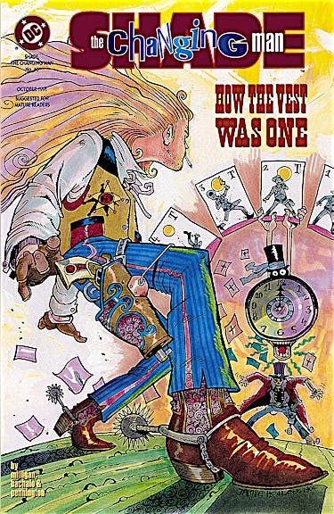 Shade, The Changing Man #16 preview images