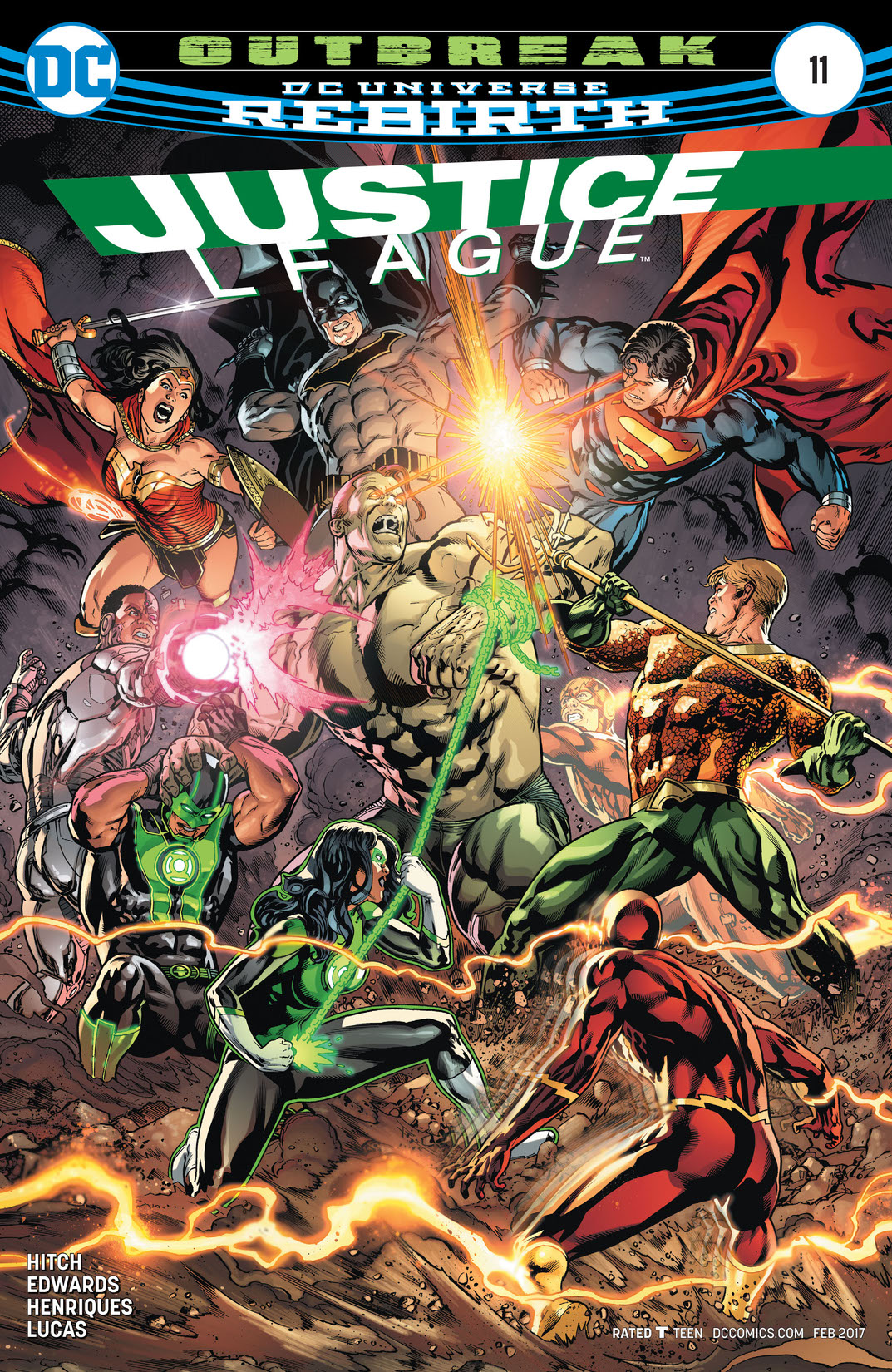 Justice League (2016-) #11 preview images