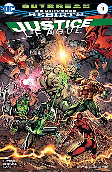 Justice League (2016-) #11 preview images
