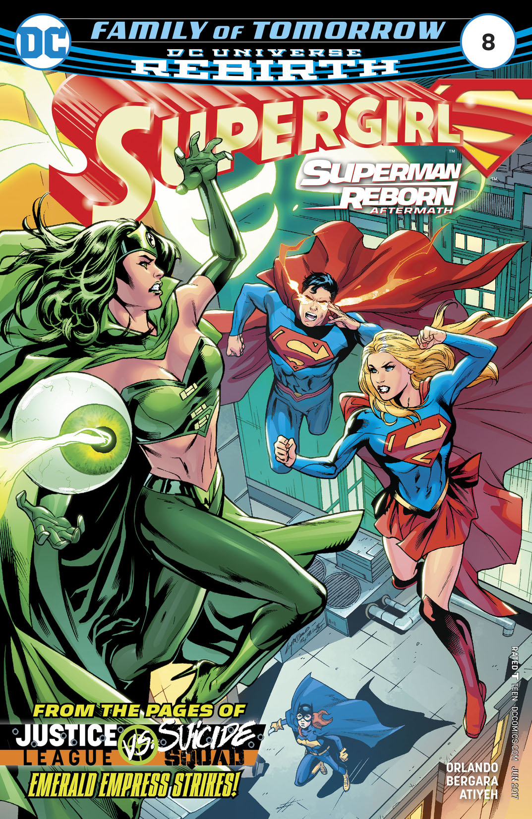 Supergirl (2016-) #8 preview images