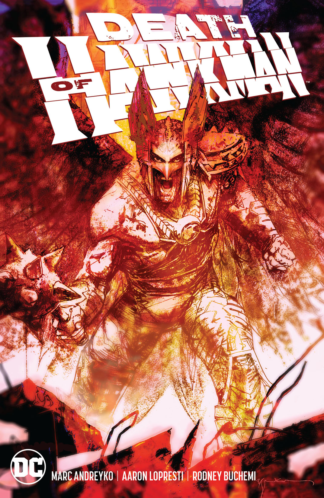 The Death of Hawkman preview images