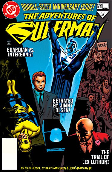 Adventures of Superman (1987-2006) #550 preview images