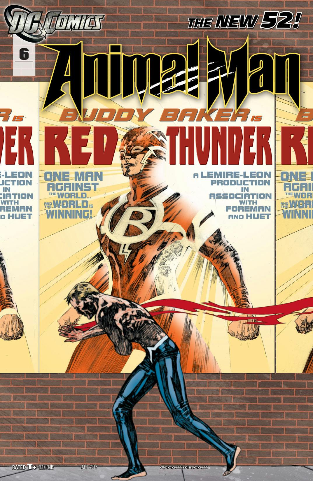 Animal Man (2011-) #6 preview images
