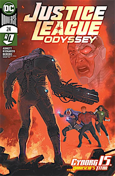 Justice League Odyssey #24 preview images
