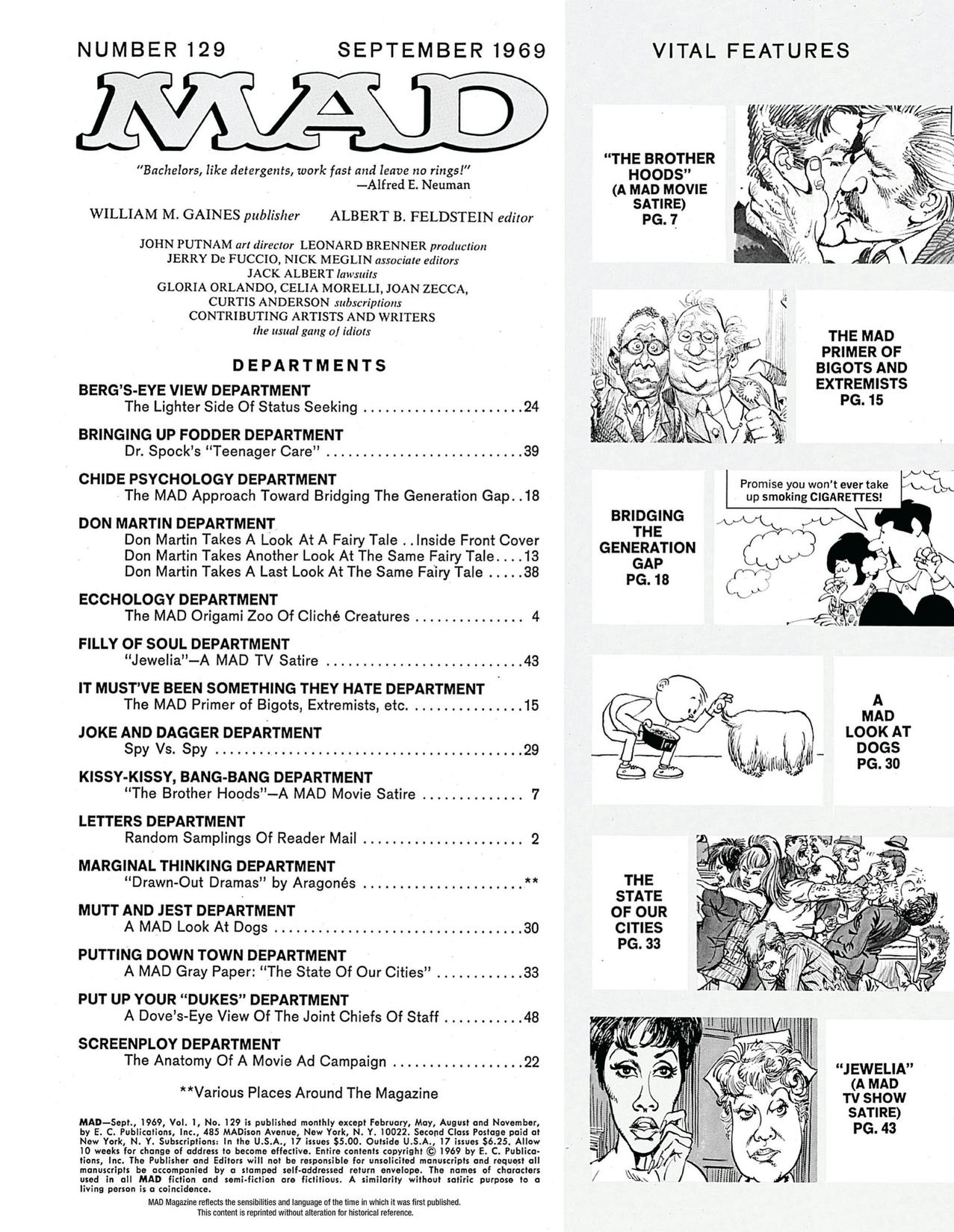 Mad Magazine 129 mad-magazine-129