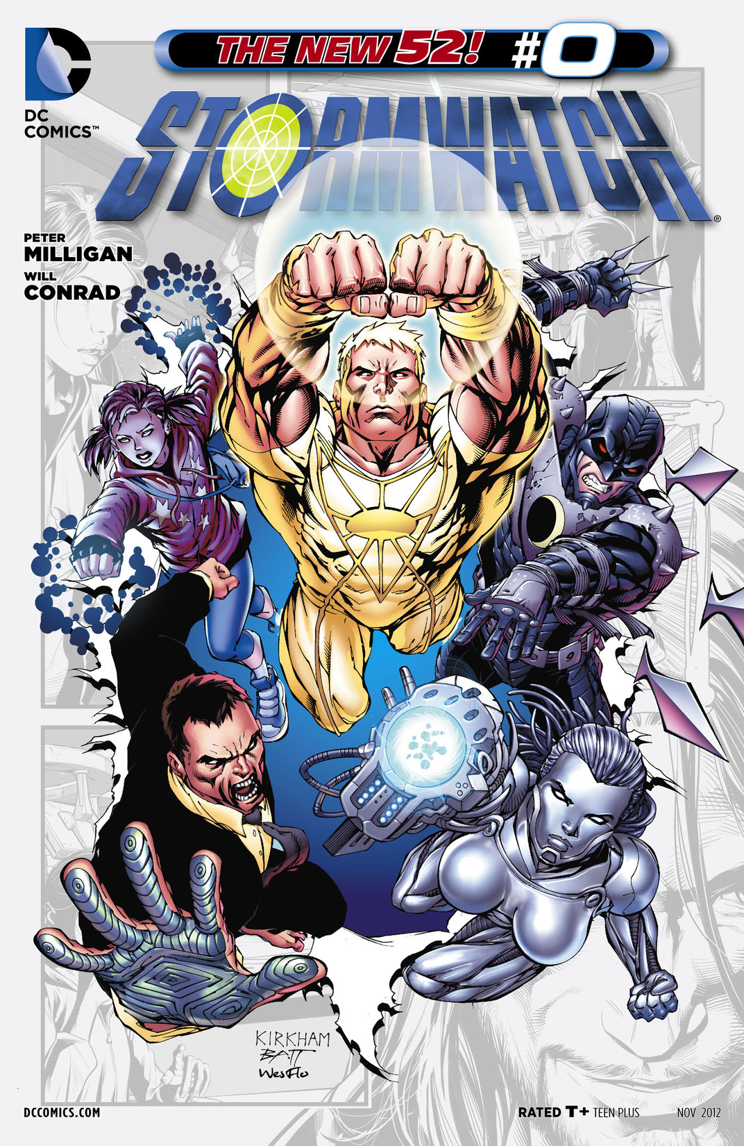 Stormwatch (2011-) #0 preview images
