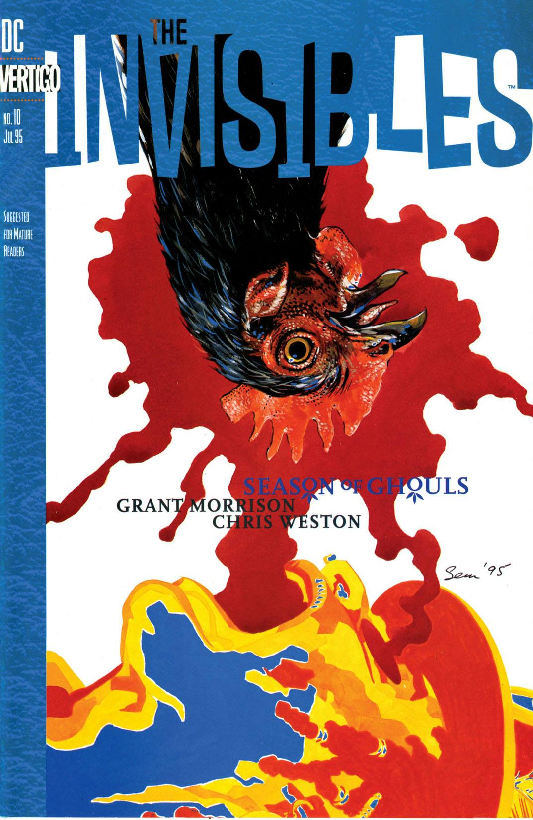 The Invisibles #10 preview images