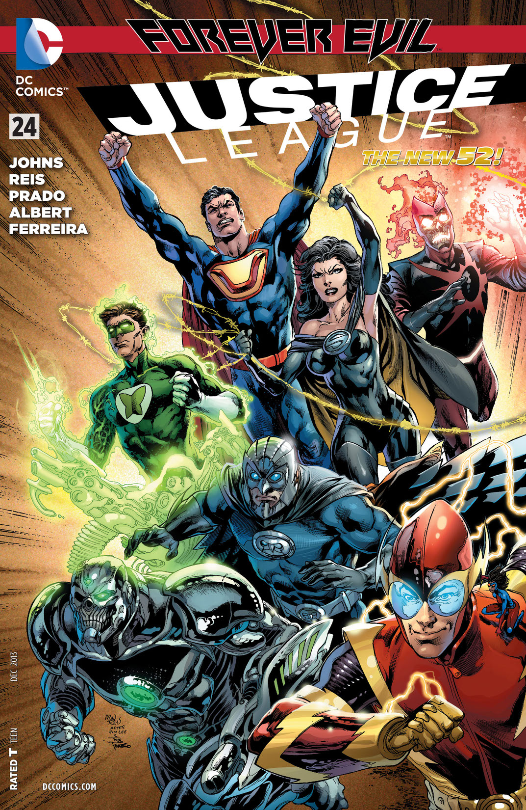 Justice League (2011-) #24 preview images