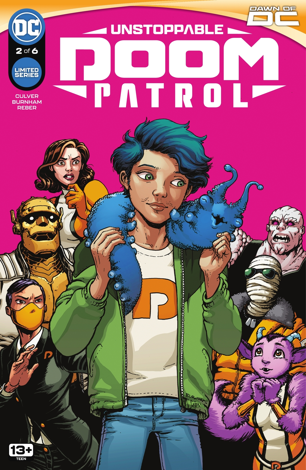 Unstoppable Doom Patrol #2 preview images