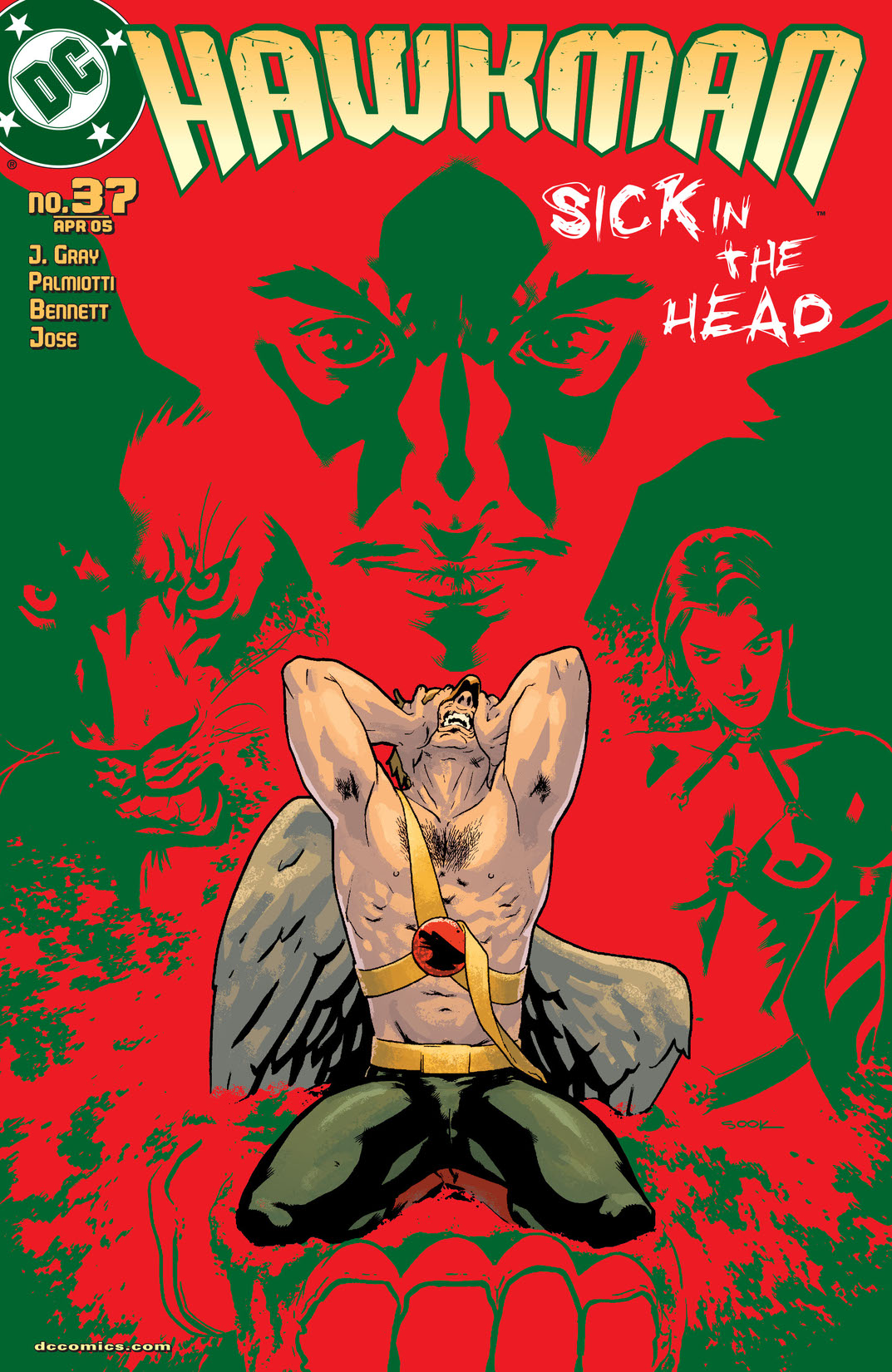 Hawkman (2002-) #37 preview images