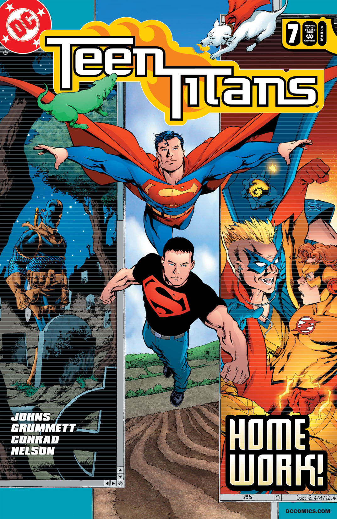 Teen Titans (2003-) #7 preview images