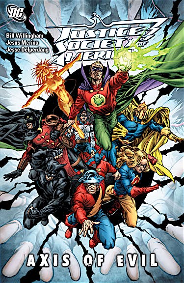 Justice Society of America: Axis of Evil preview images
