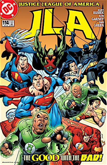 JLA #114 preview images