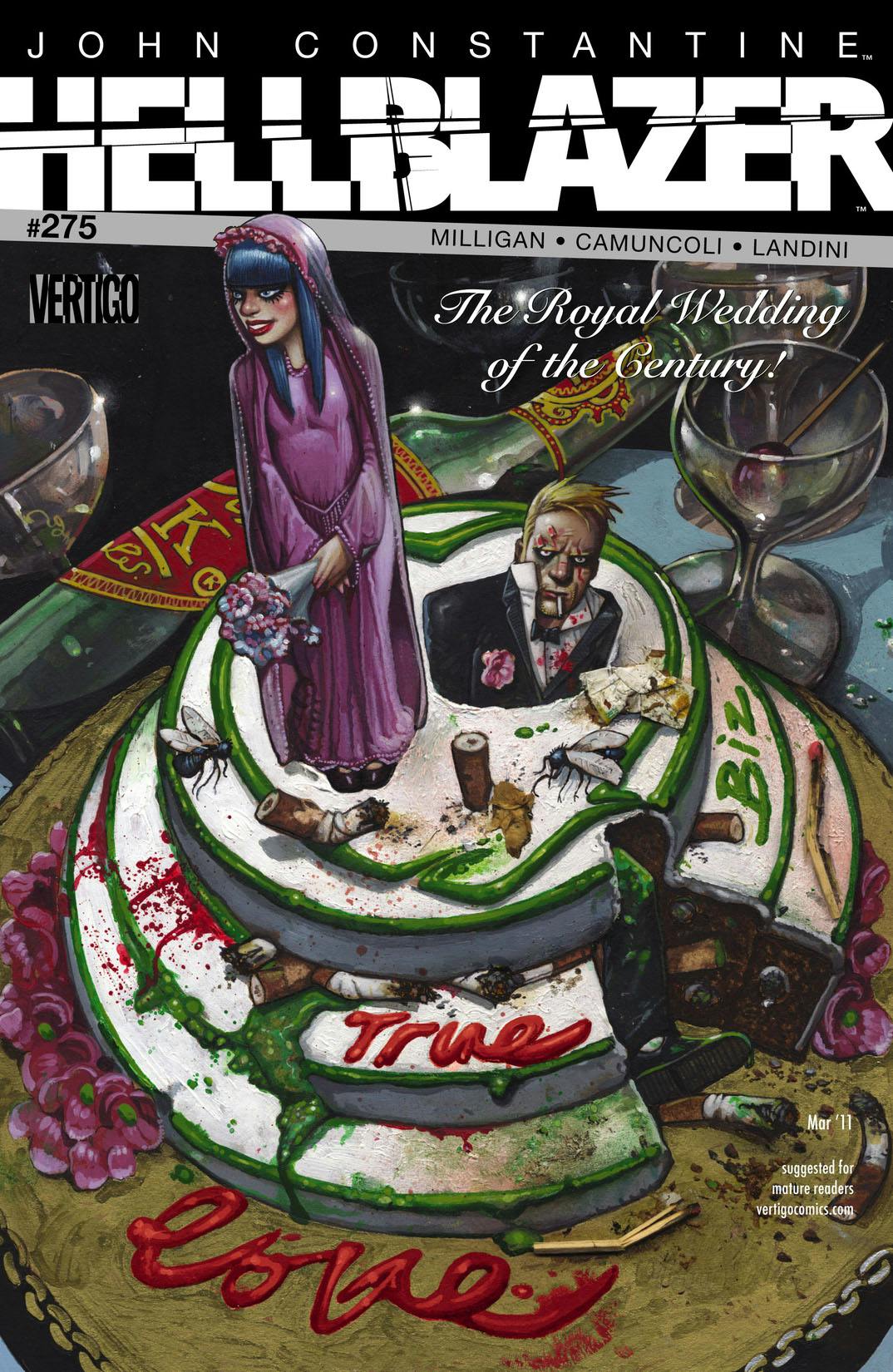 Hellblazer #275 preview images