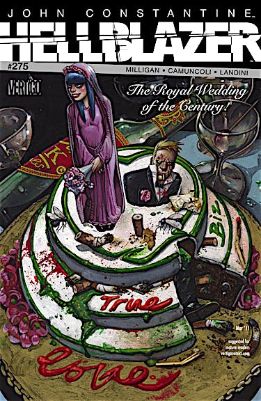Hellblazer #275 preview images