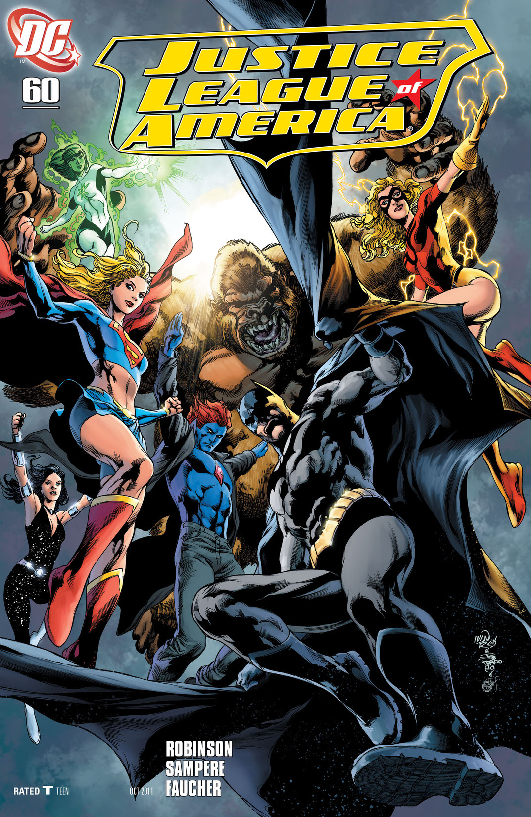 Justice League of America (2006-) #60 preview images