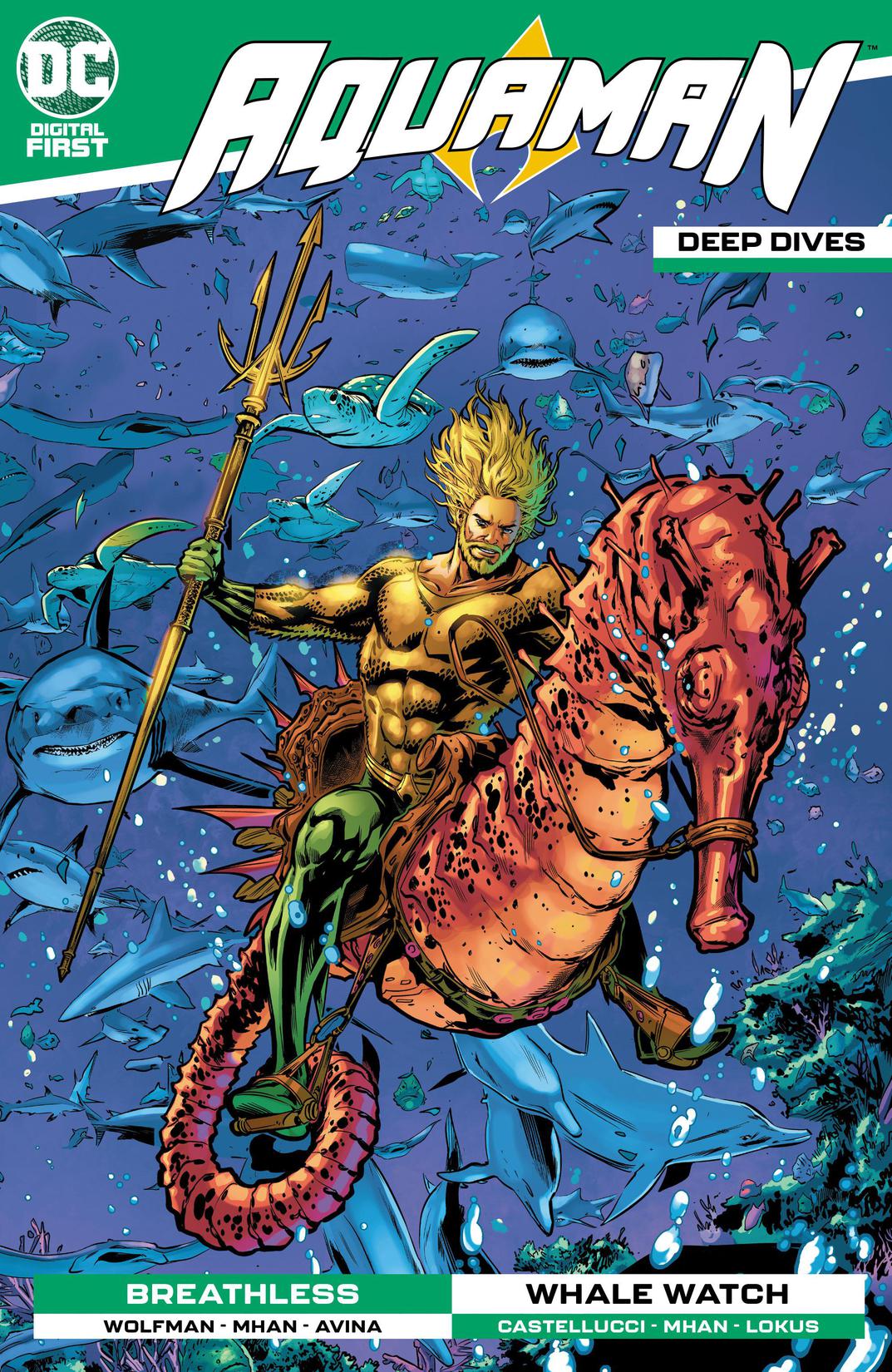 Aquaman: Deep Dives #8 preview images