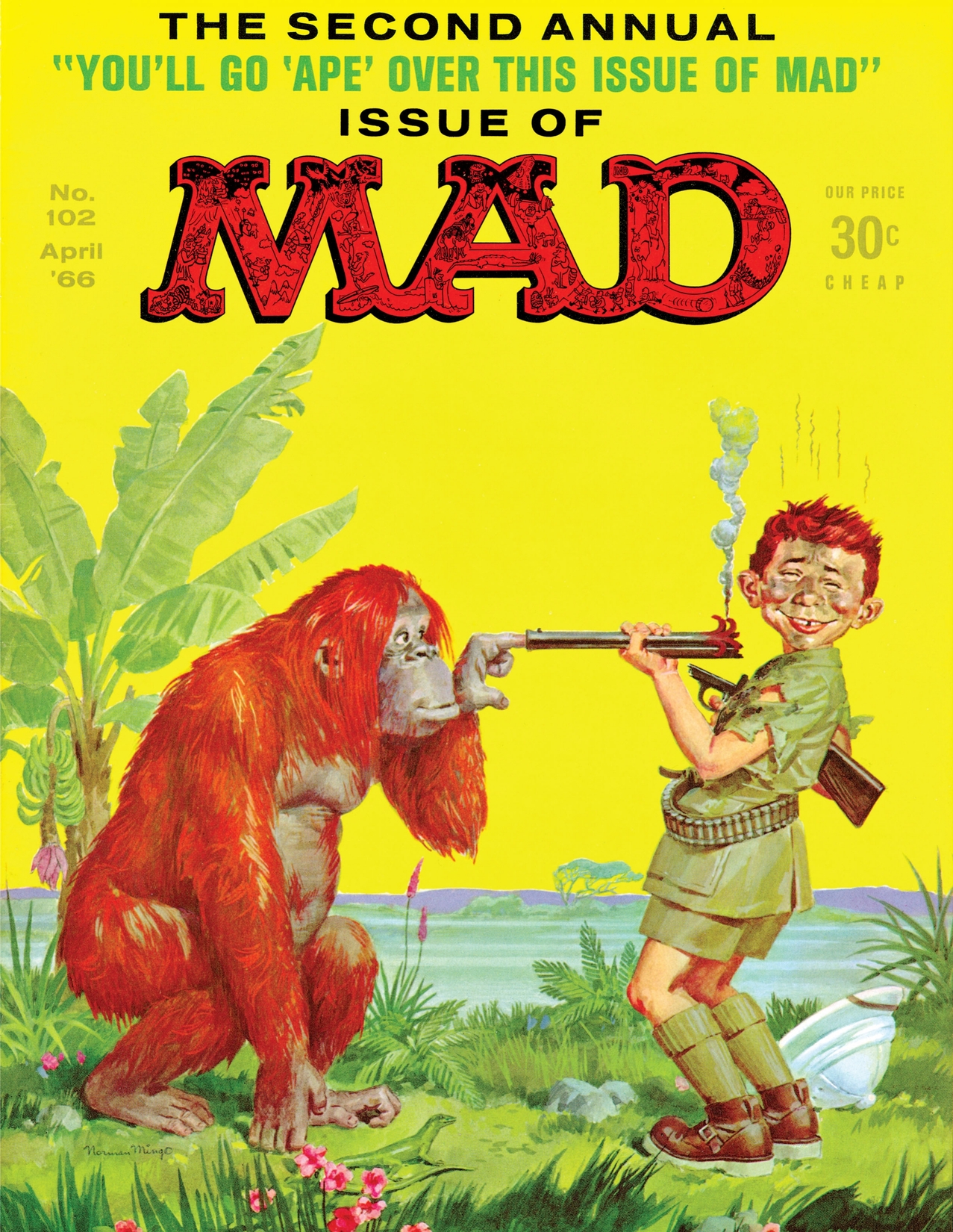 Mad Magazine #102 preview images
