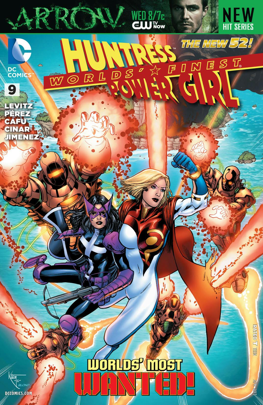 Worlds' Finest (2012-) #9 preview images