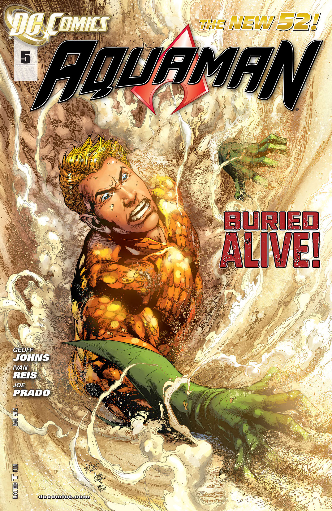 Aquaman (2011-) #5 preview images