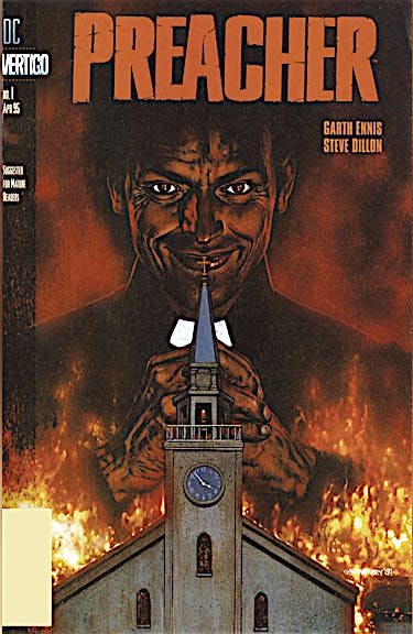 Preacher #1 preview images