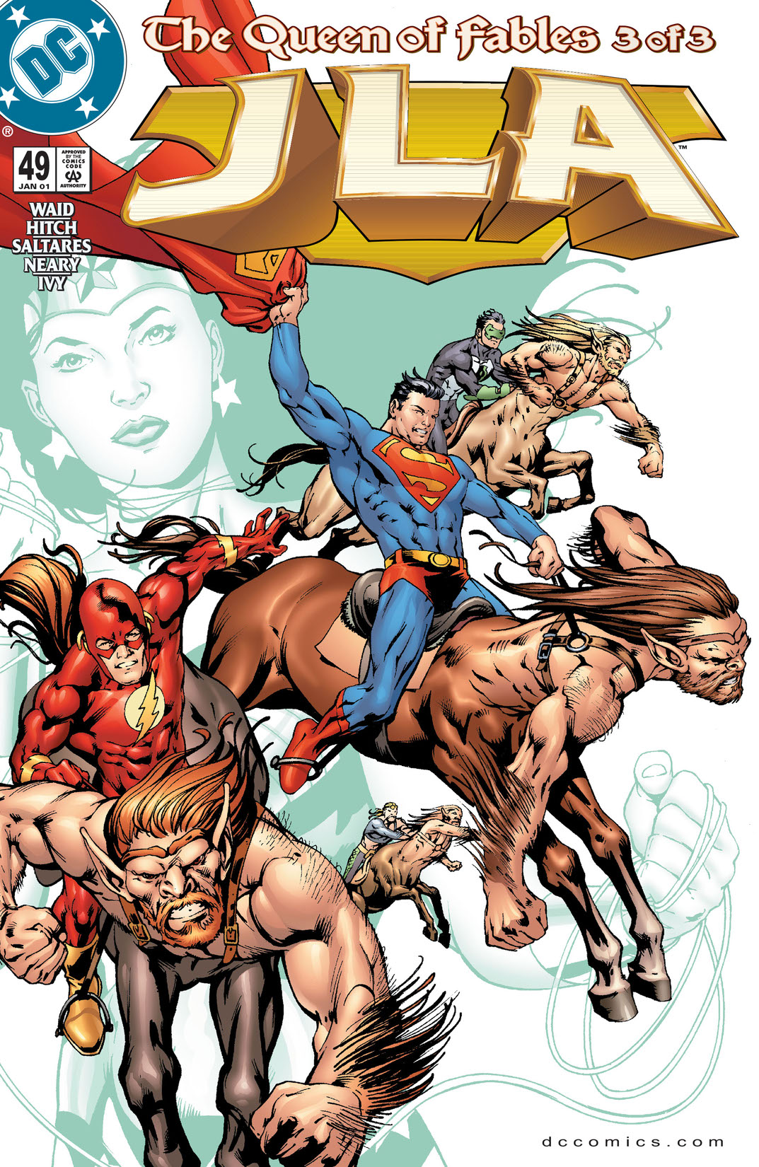 JLA #49 preview images