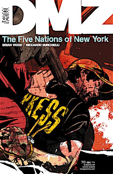 DMZ #70 preview images