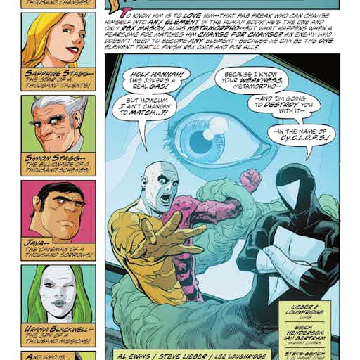 Metamorpho: The Element Man series preview2