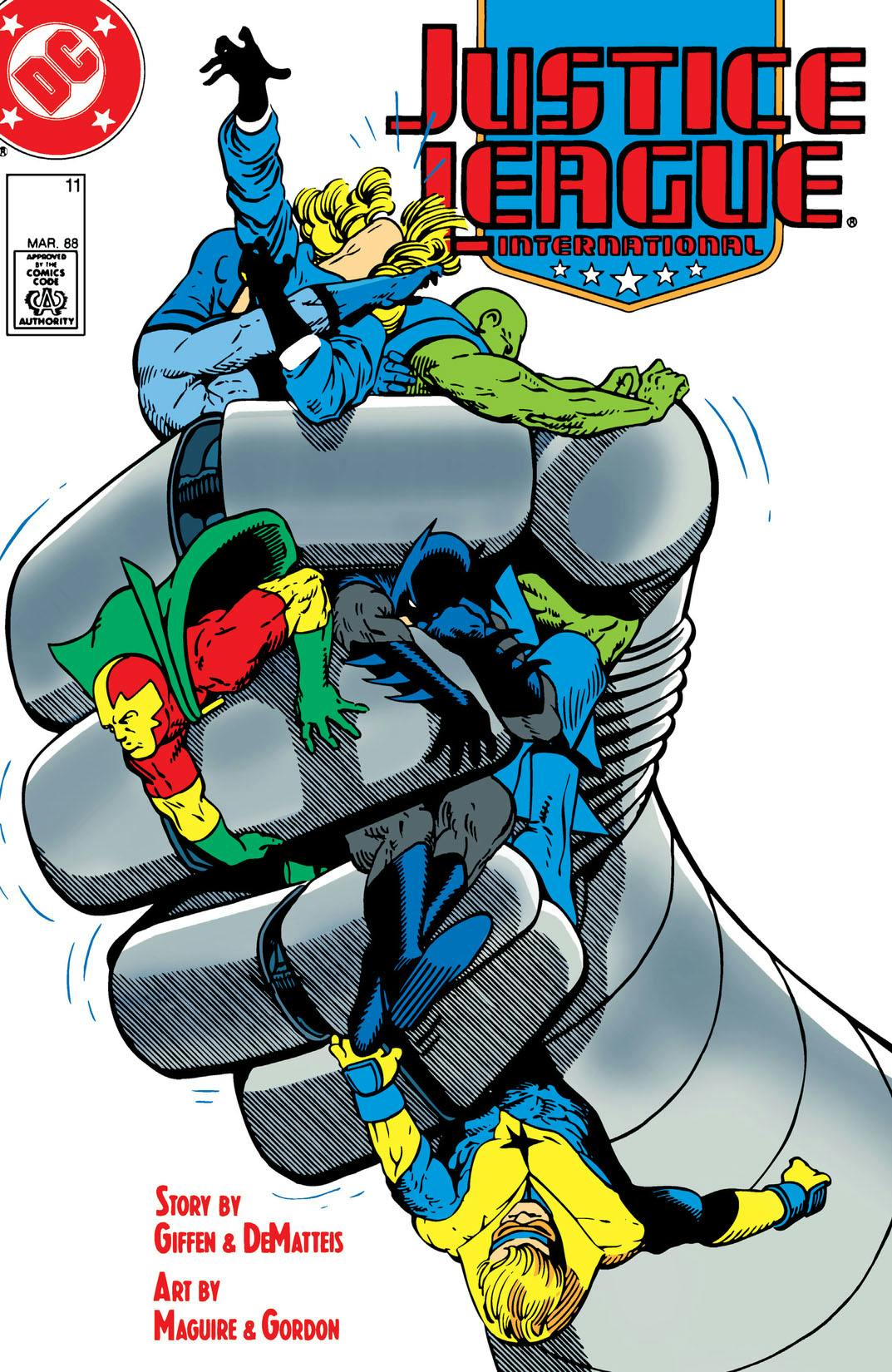 Justice League International (1987-) #11
