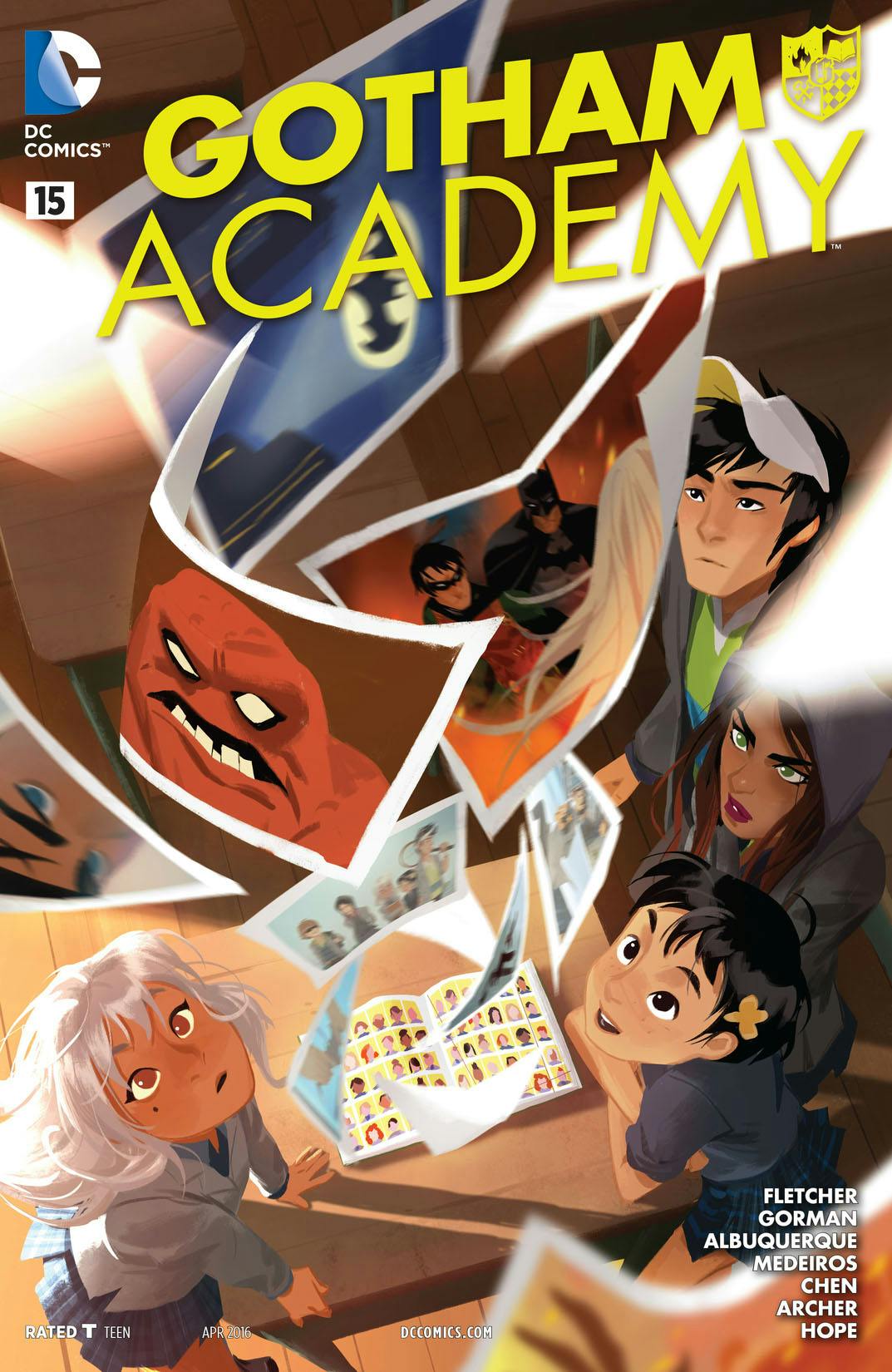 Gotham Academy #15 preview images
