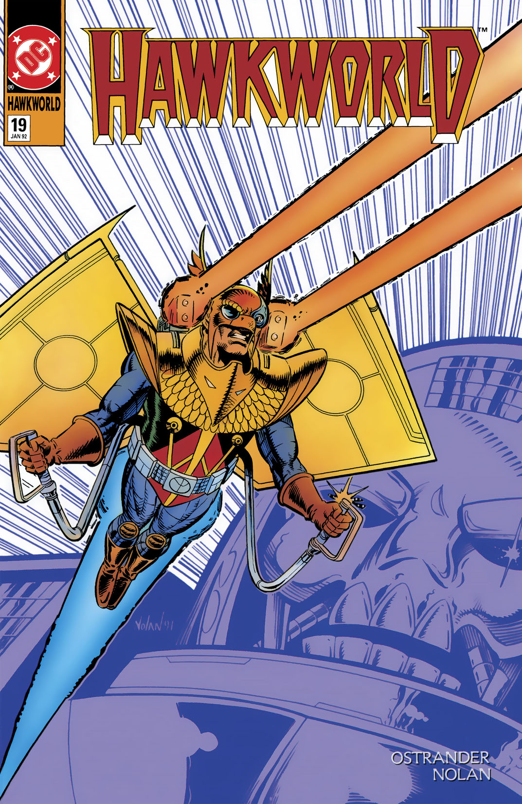 Hawkworld (1989-) #19 preview images