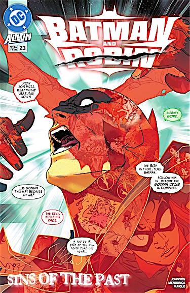 Batman and Robin #23 preview images