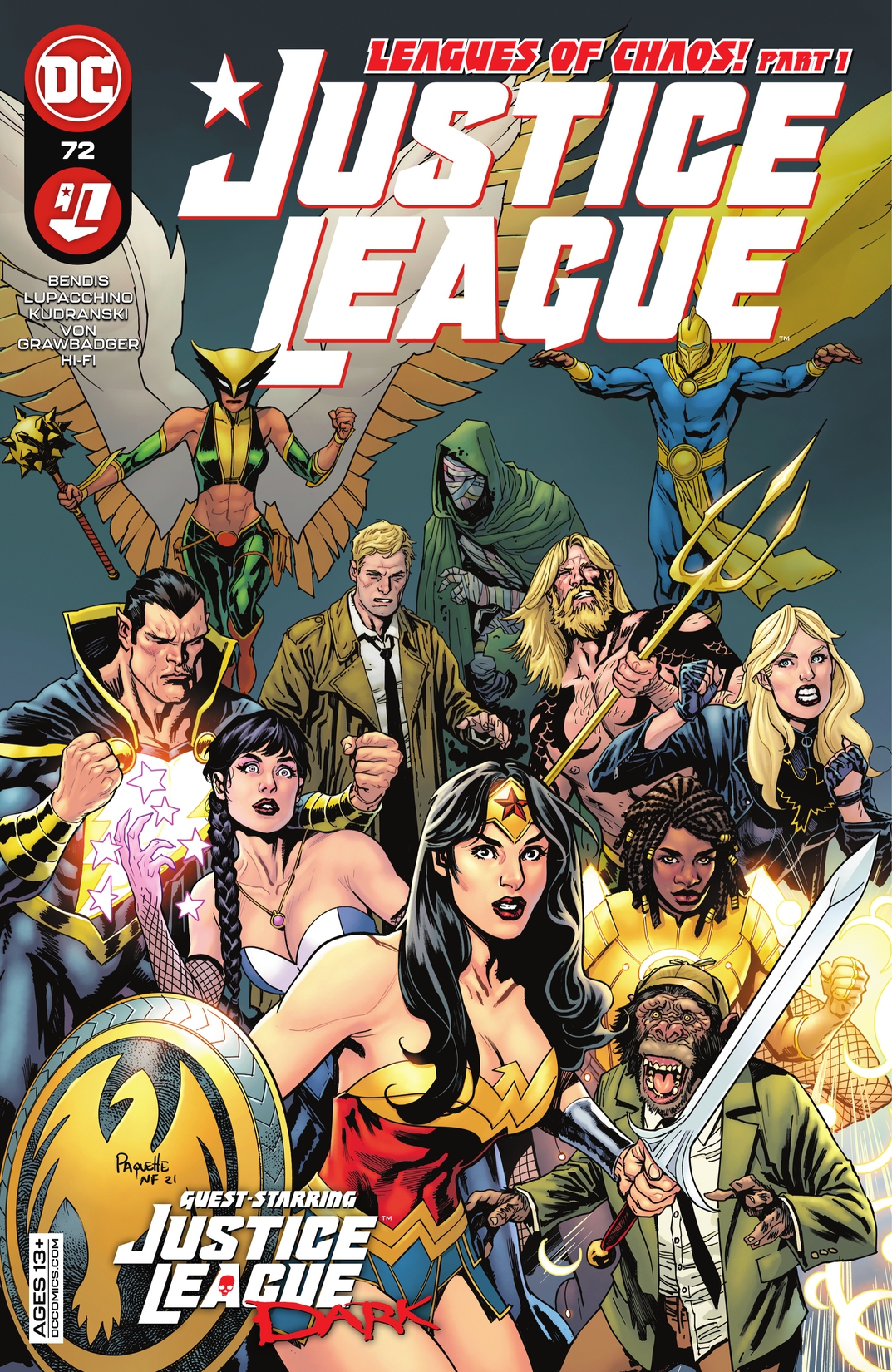 Justice League (2018-) #72 preview images