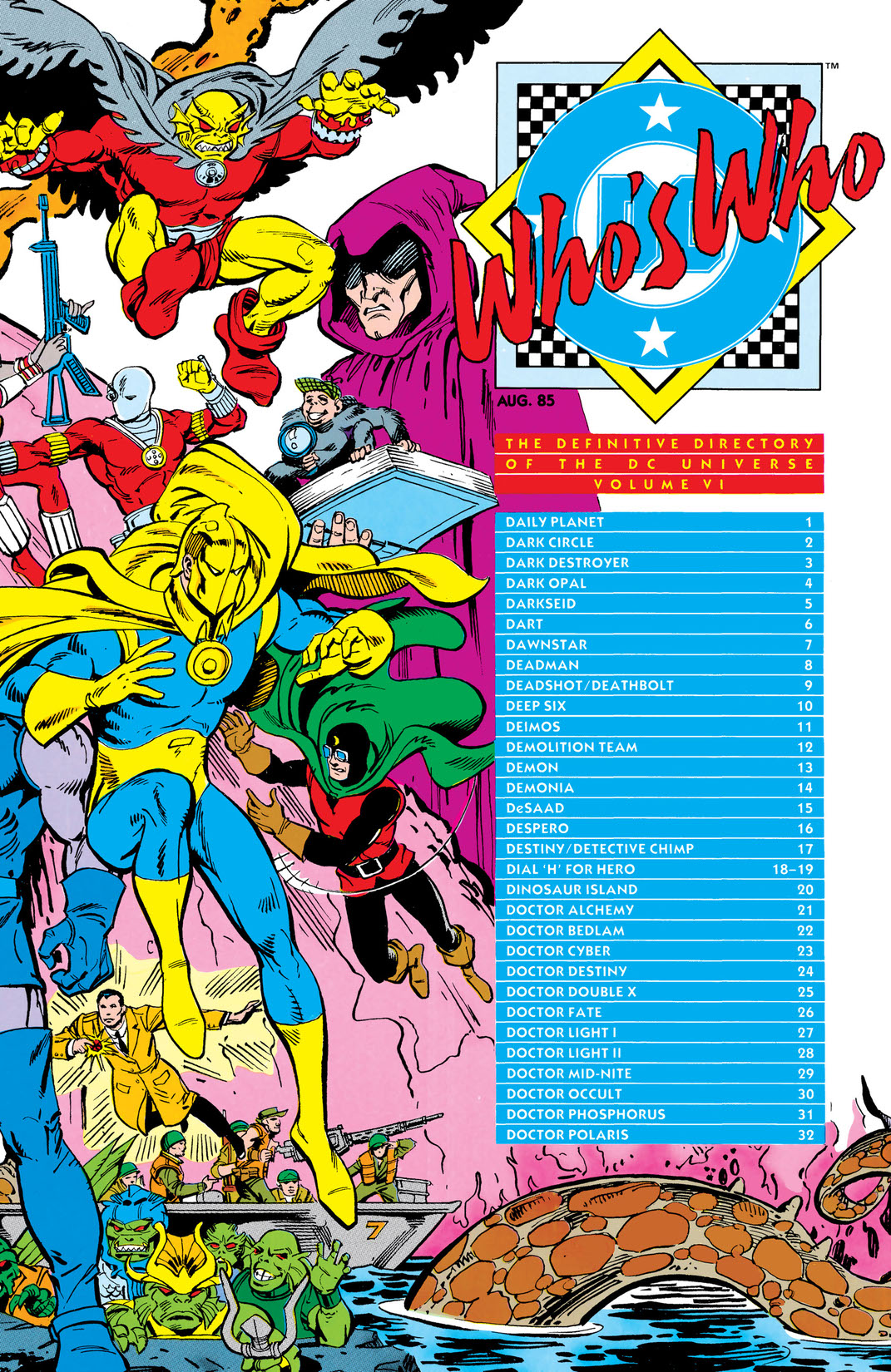 Who's Who: The Definitive Directory of the DC Universe #6 preview images