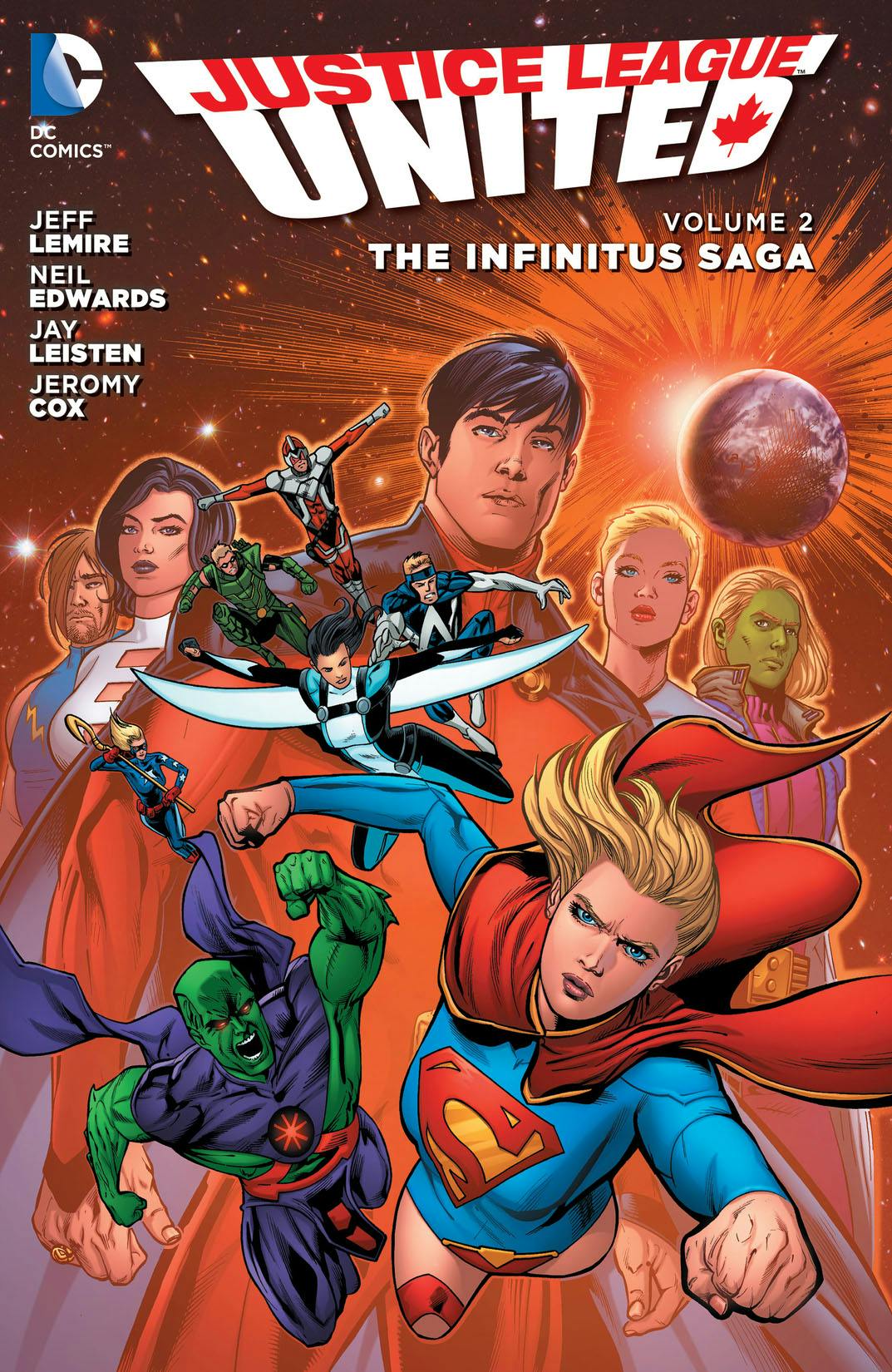 Justice League United Vol. 2: The Infinitus Saga preview images