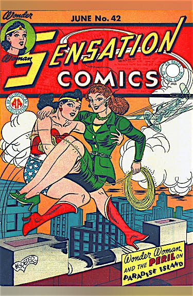 Sensation Comics #42 preview images