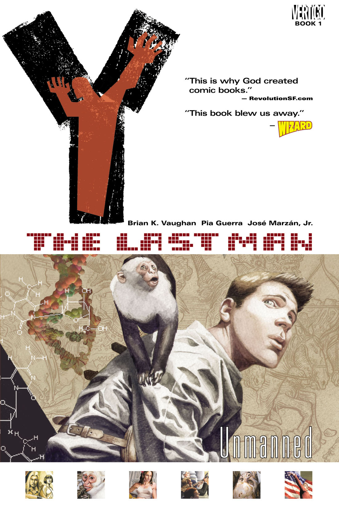 Y: The Last Man Vol. 1: Unmanned preview images