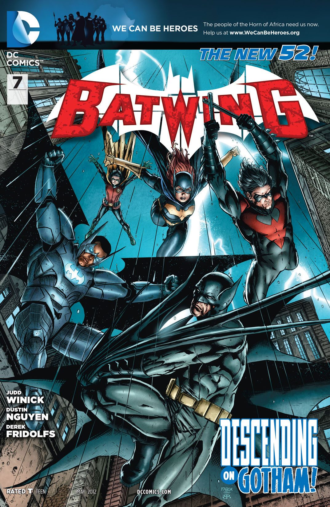 Batwing #7 preview images