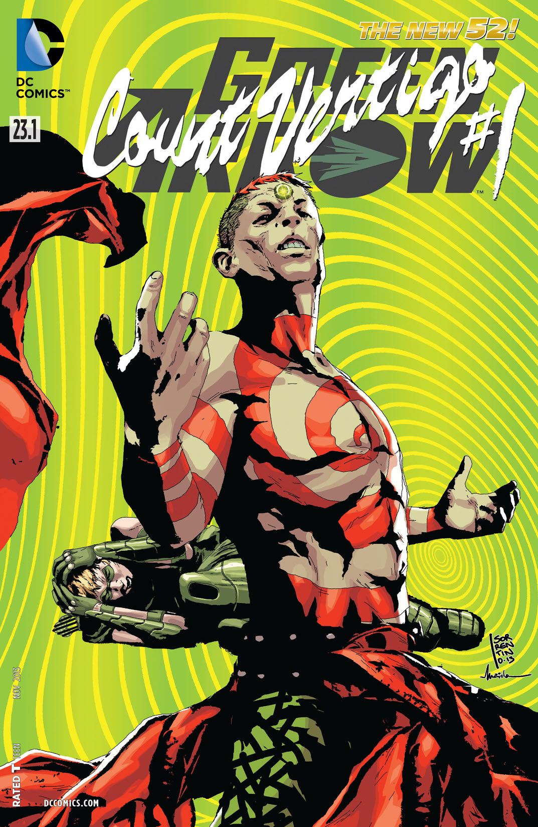 Green Arrow feat Count Vertigo (2013-) #23.1 preview images