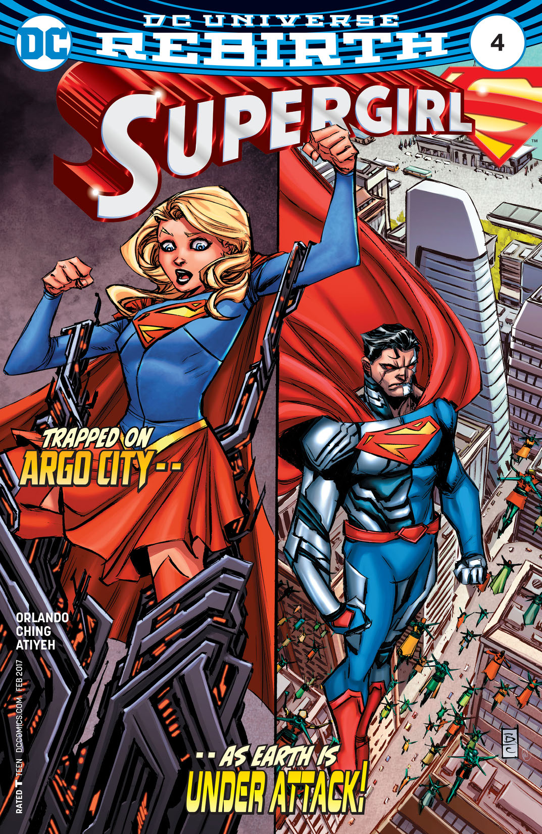 Supergirl (2016-) #4 preview images