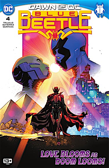 Blue Beetle #4 preview images