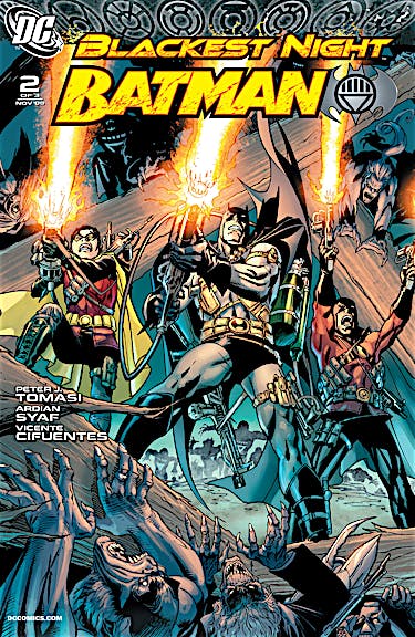Blackest Night: Batman #2 preview images