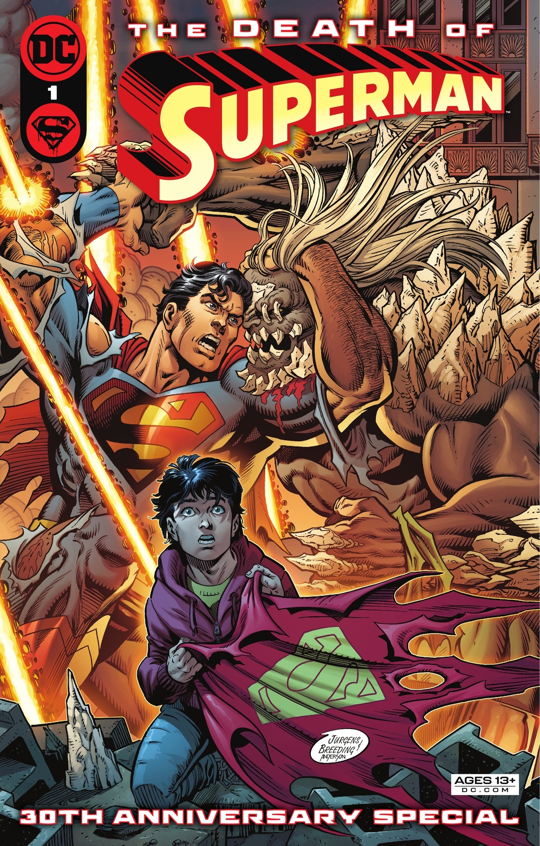 The Death of Superman 30th Anniversary Special #1 preview images