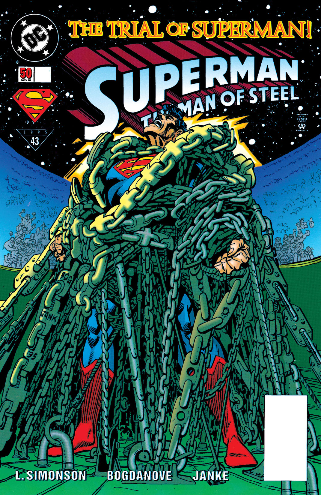 Superman: The Man of Steel #50 preview images
