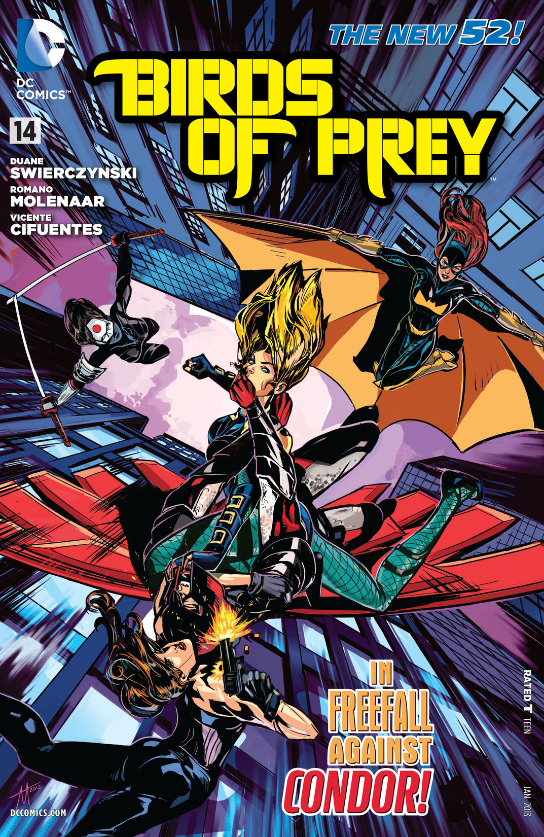 Birds of Prey (2011-) #14 preview images