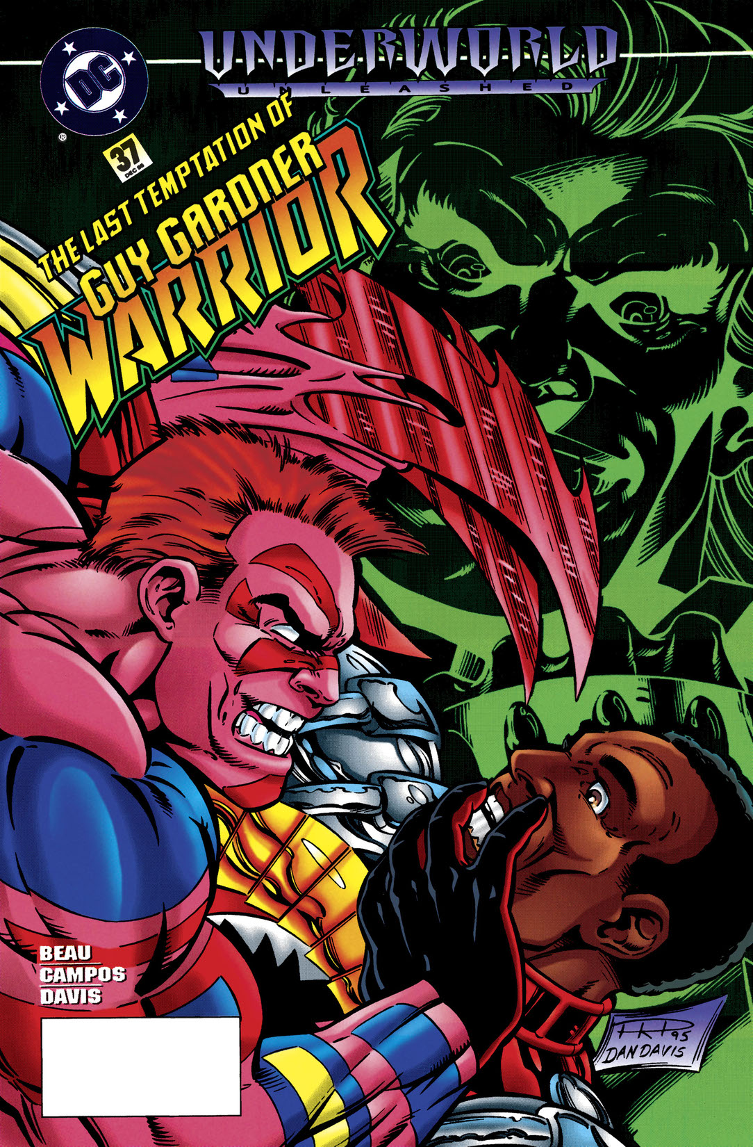 Guy Gardner: Warrior #37 preview images