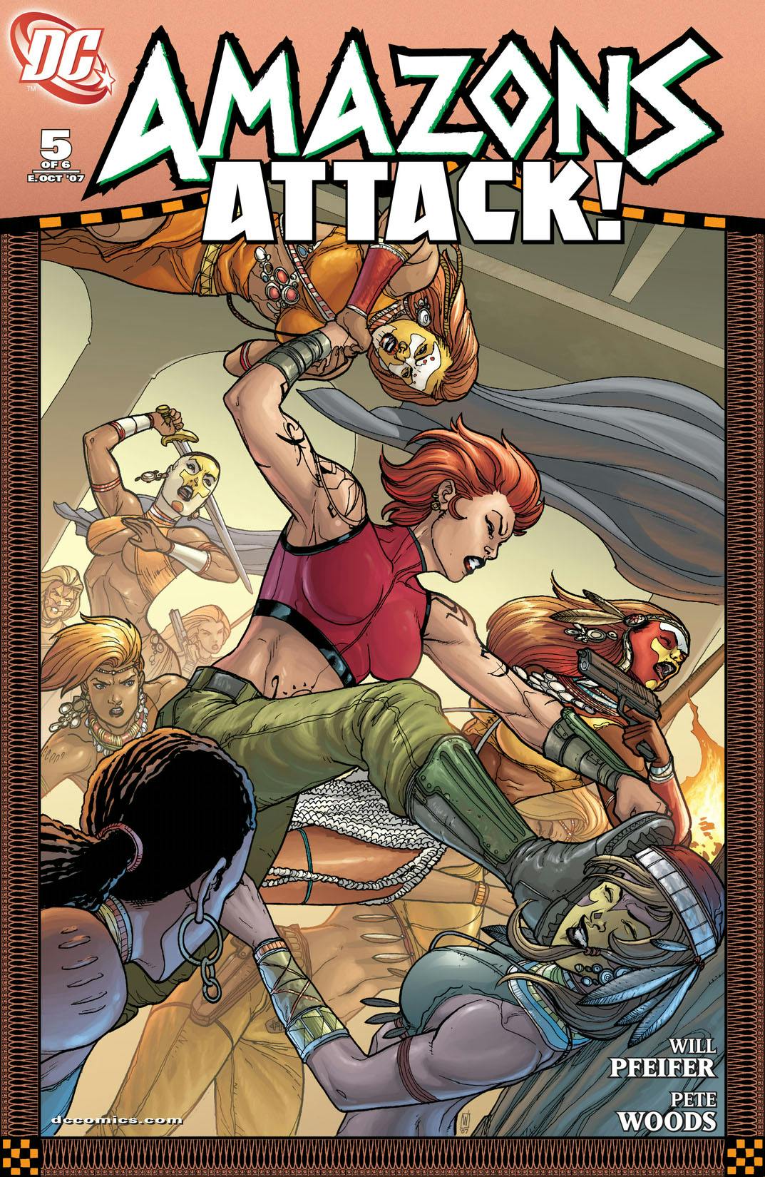 Amazons Attack #5 preview images