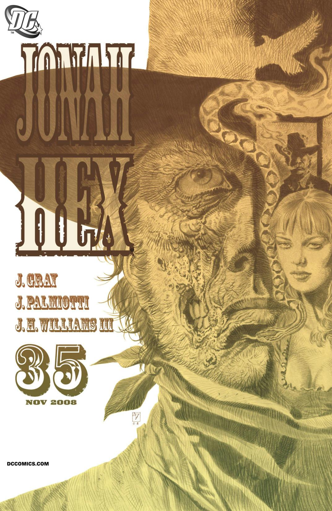 Jonah Hex #35 preview images