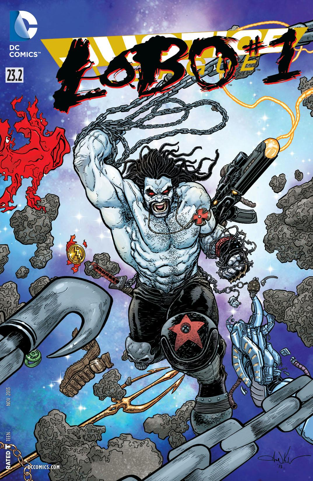 Justice League feat Lobo (2013-) #23.2 preview images