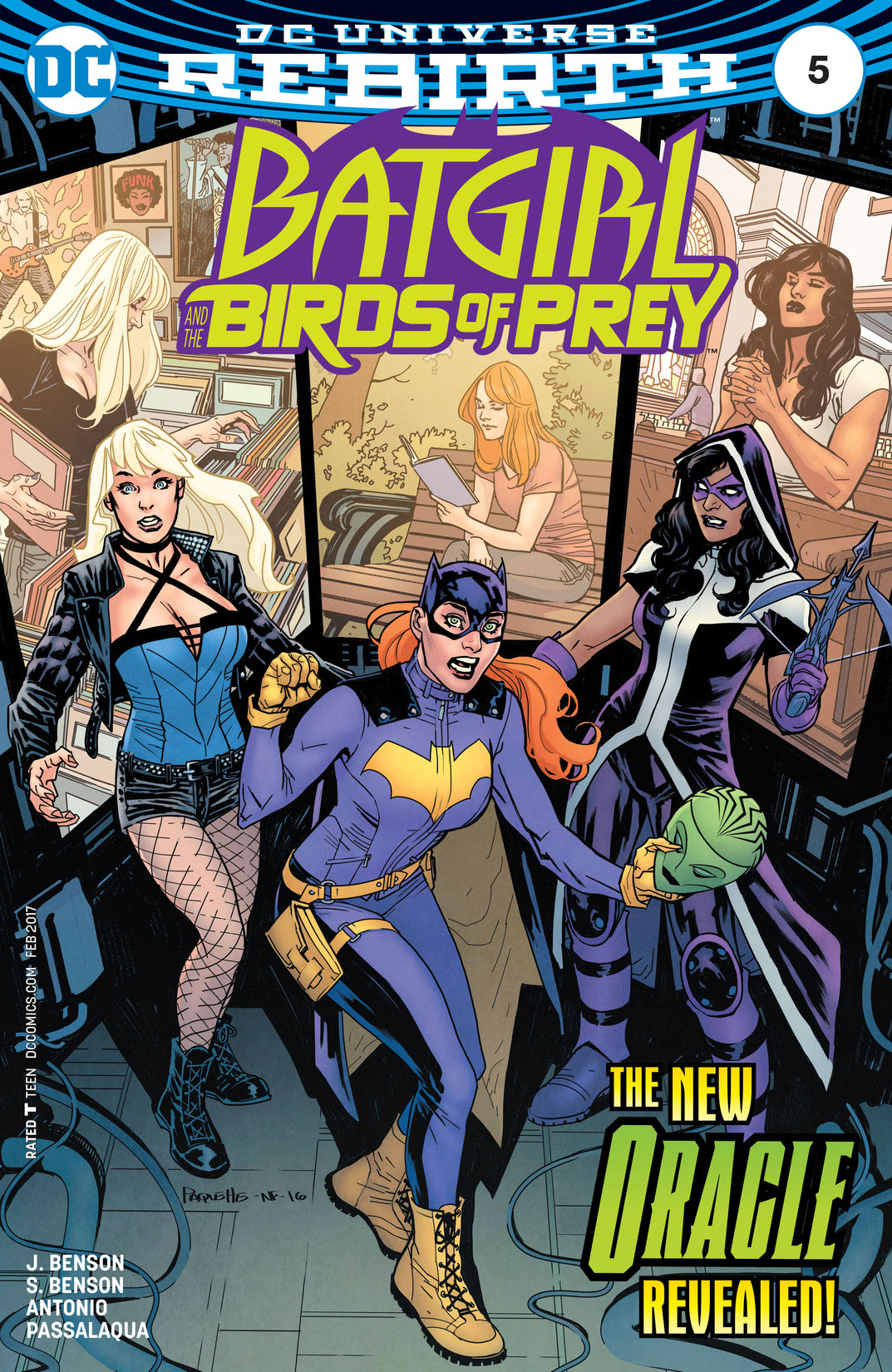 Batgirl and the Birds of Prey #5 preview images